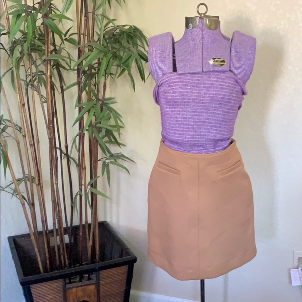 H&M brown skirt